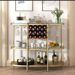 🚨Glass Bar Cabinet🚨
