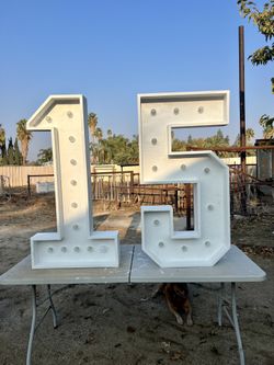 4 Feet Tall Wooden Number