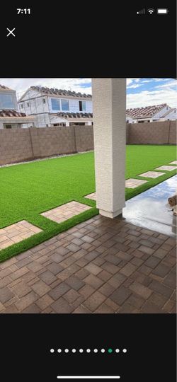 Pavers turf travertine sod gravel