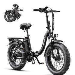 Ranger 2.0 Foldable Electric Bike for Adults, 20"×4 Fat Tire Ebike with 1400W Peak Motor, 28 MPH Max Speed, 600Wh Removable Battery, Up to 65 Miles Ra