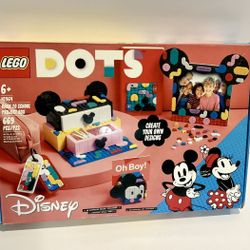 LEGO 41964 Dots Minnie And Mickey Mouse Back To School Project Box *Retired