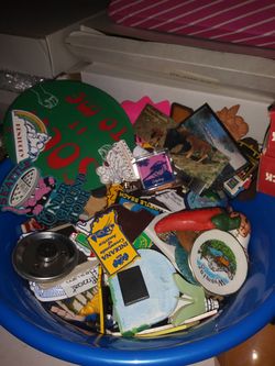 Bowl full of magnets