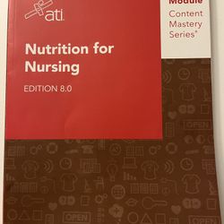 ATI RN Nutrition 8.0 Book