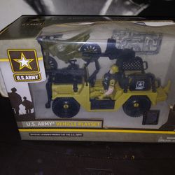 US ARMY VEHICLE PLAYSET