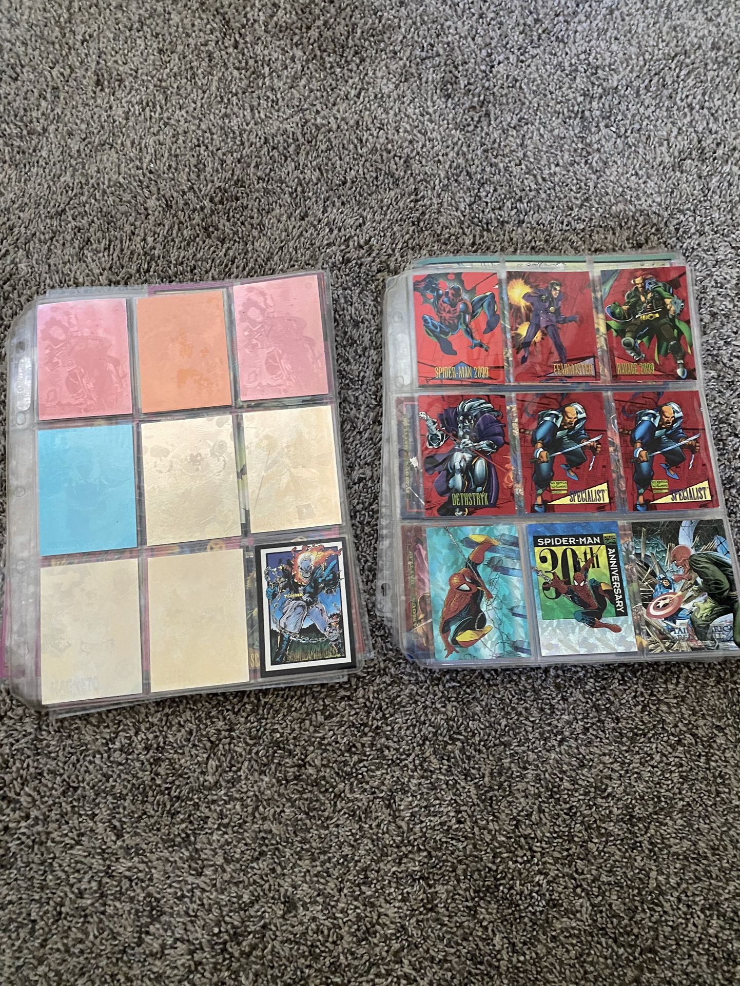 MARVEL VINTAGE CARDS