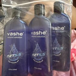 Vashe Wound Solution Skin Friendly NEW 8.5oz Lot 