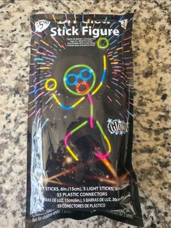 DIY Glow Stick Figure