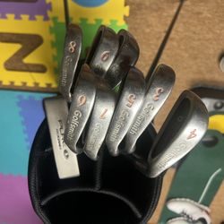 Golf Women’s, full Golf Set, Irons And Metal Woods, Includes Putter And Bag. $189 