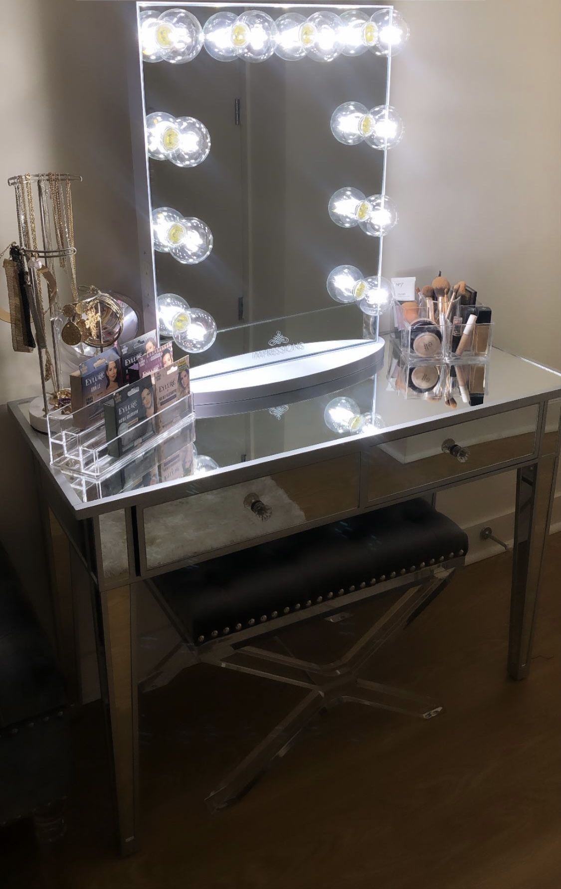 Mirrored Console Table