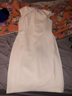 Calvin Klein Dress White Size 8