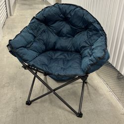 Brand New Dark Blue Mac Sports Extra-padded Club Camp Chair