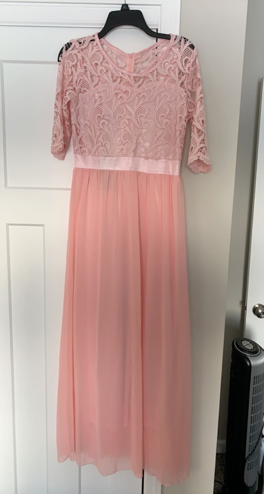 Womens Large Blush Pink dress