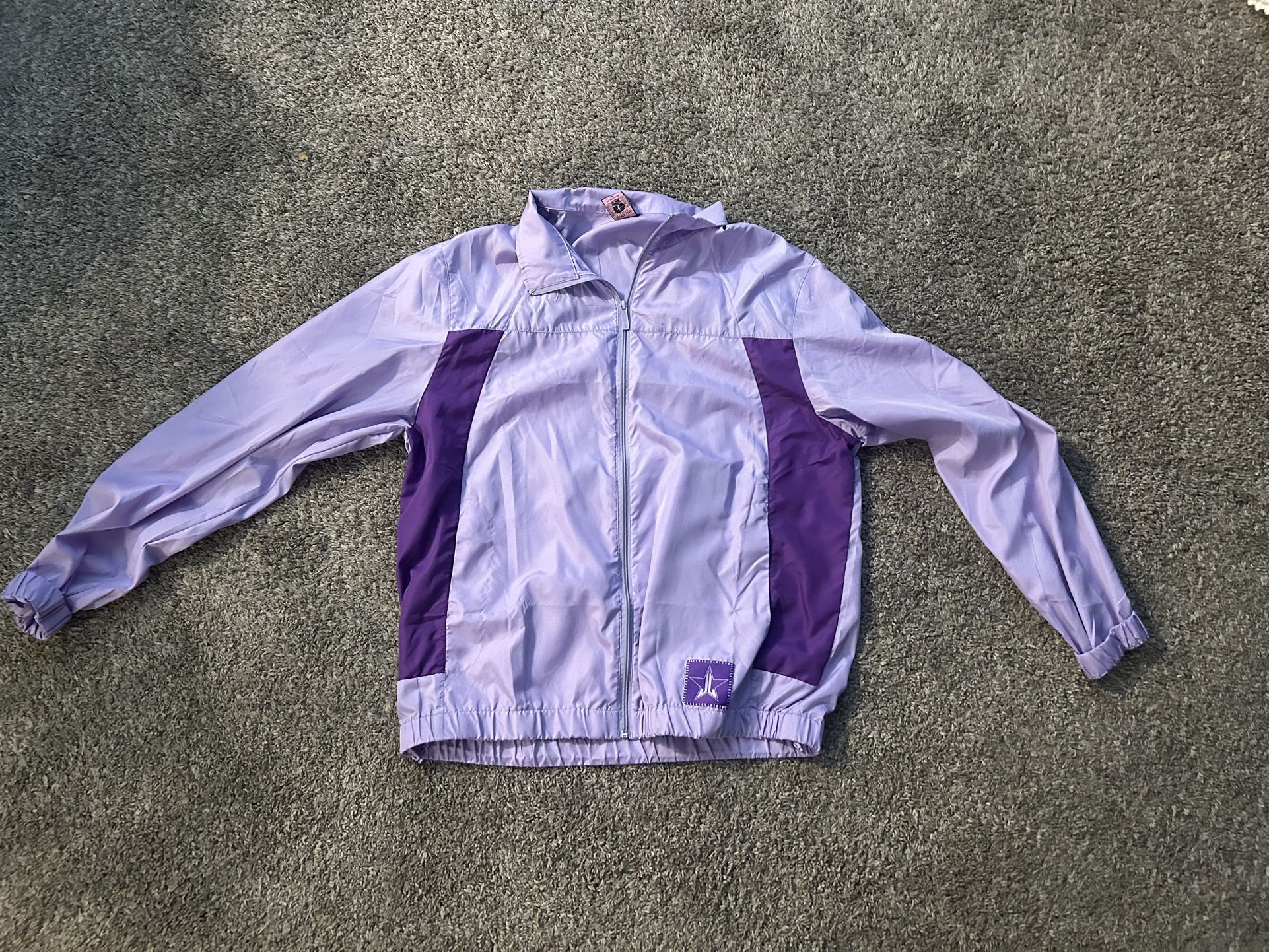 Lavender Windbreaker Jacket