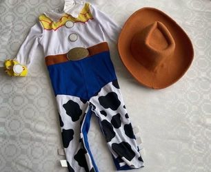 Disney Baby Toy Story Sheriff Woody Size 12-18mths