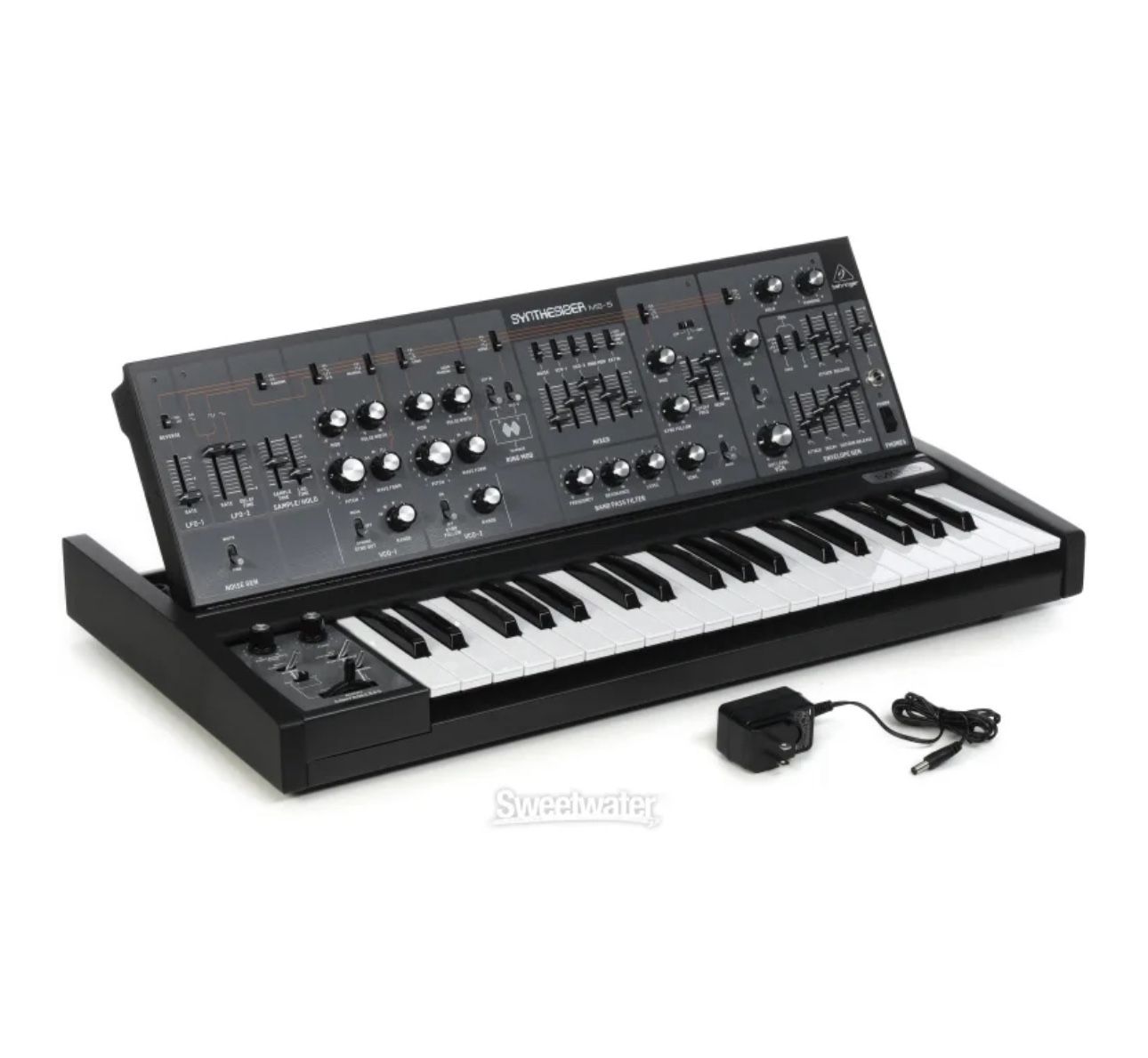 New Behringer MS-5 37-key Analog Synthesizer- Open Box
