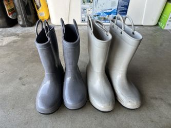 Kids Rain Boots SZ 12 And 1