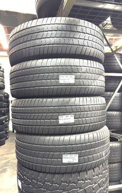 ✅ 4 USED TIRES P275/60R20 MICHELIN DEFENDER LTX A/S 275 60 20