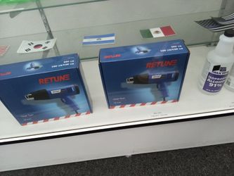 Vinyl wrap tool heat gun