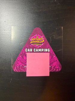 Nocturnal Wonderland Car Camp Pass 2026