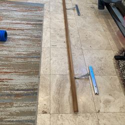 8ft Wall Mounted Ballet Bar Cardio Barre Gym Bar 