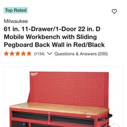 Milwaukee Toolbox Workbench