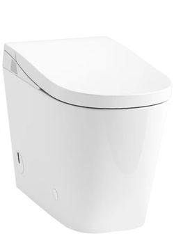 Kohler Fora One-piece Elongated Smart Toilet, Dual-flush