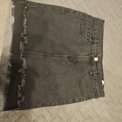 Bk Denim Skirt Size M