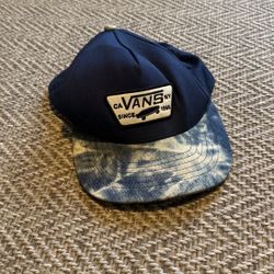 Vans Blue Tiedye SnapBack