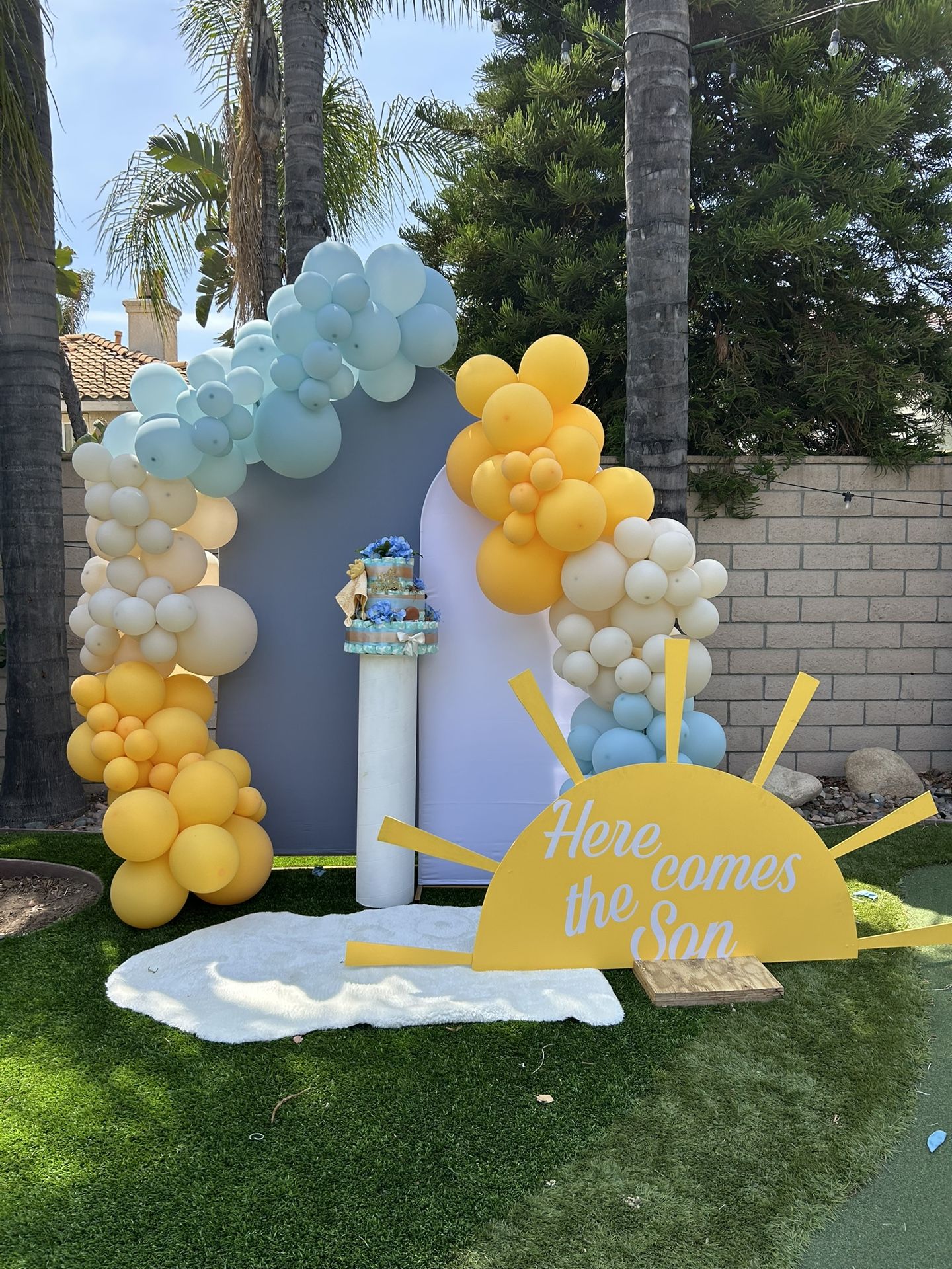 Baby Big Shower Decor