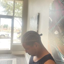 Cornrows/(extensions Added)