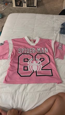 Marvel Spider-Man #62 Pink Football Jersey