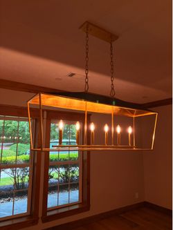 Hudson valley lighting Paxton 6 light island pendant