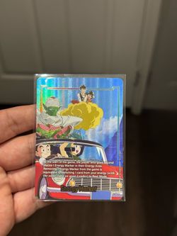 Dragonball st-01 gold energy marker trading card