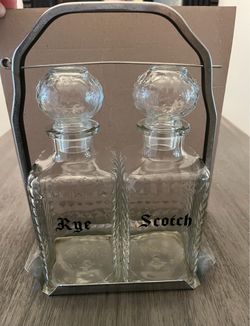 Vintage liquor dispensers
