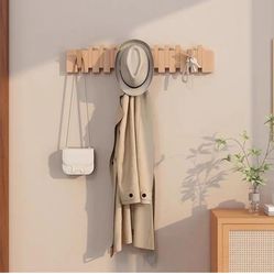 Modern Magnetic Coat And Hat Hanger 