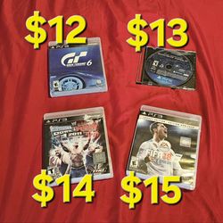 Playstation 3 games 👀