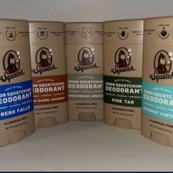  $5 Dr Squatch Deodorants