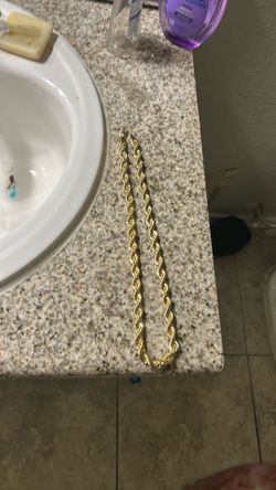 14k rope chain