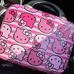 Hello Kitty Travel Makeup Case/ Small Luggage
