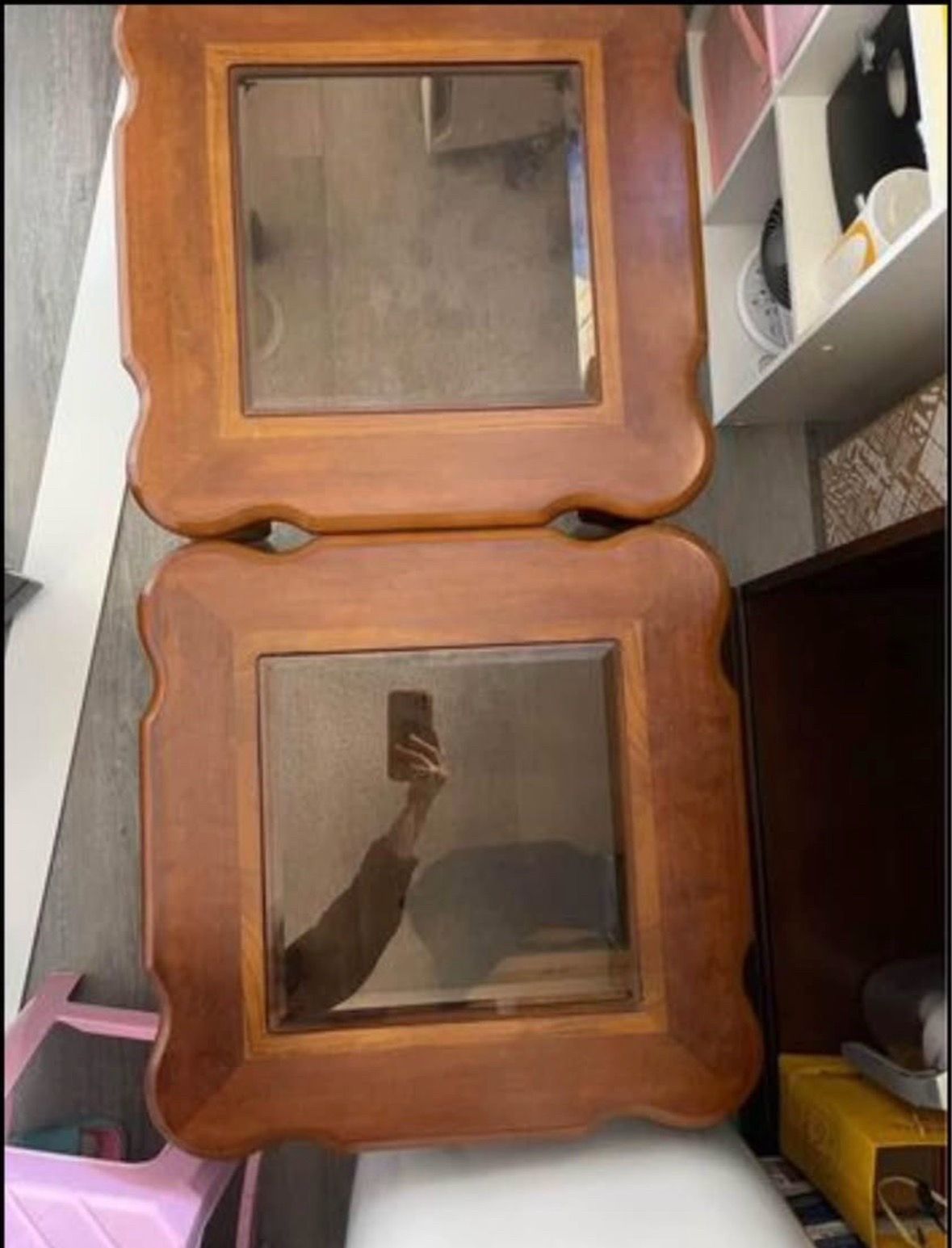 Solid wood table