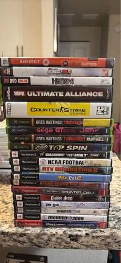 Lot of 20+ Mixed Video Games PS2 Xbox PC