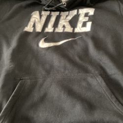 Nike black Hoodie sweatshirt, men’s XL