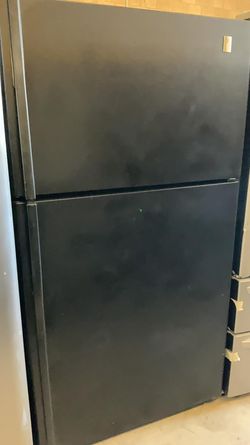 GE  Top Mount Black Refrigerator
