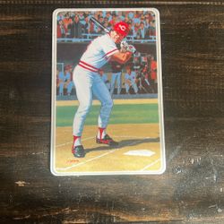 1985 Pete Rose Ceramic Baseball Card – Limited Edition #104 / 4192 – Gartlan