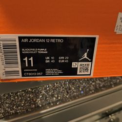 Air Jordan 12 Retro Size 11 Mens