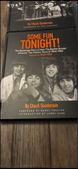 Book set of behind the scenes of the Beatles