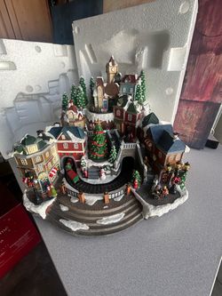 Christmas animated village