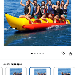 Banana boat  5 people  AIRHEAD BIG DOG