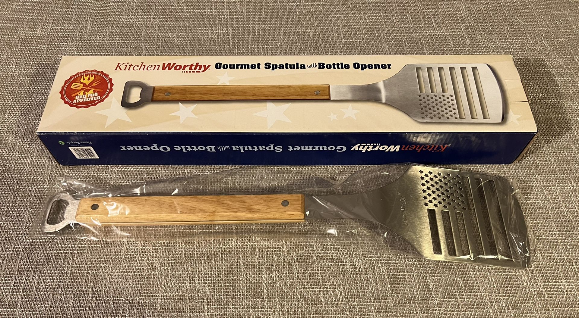 Kitchen Worthy Gourmet Spatula With Bottle Opener