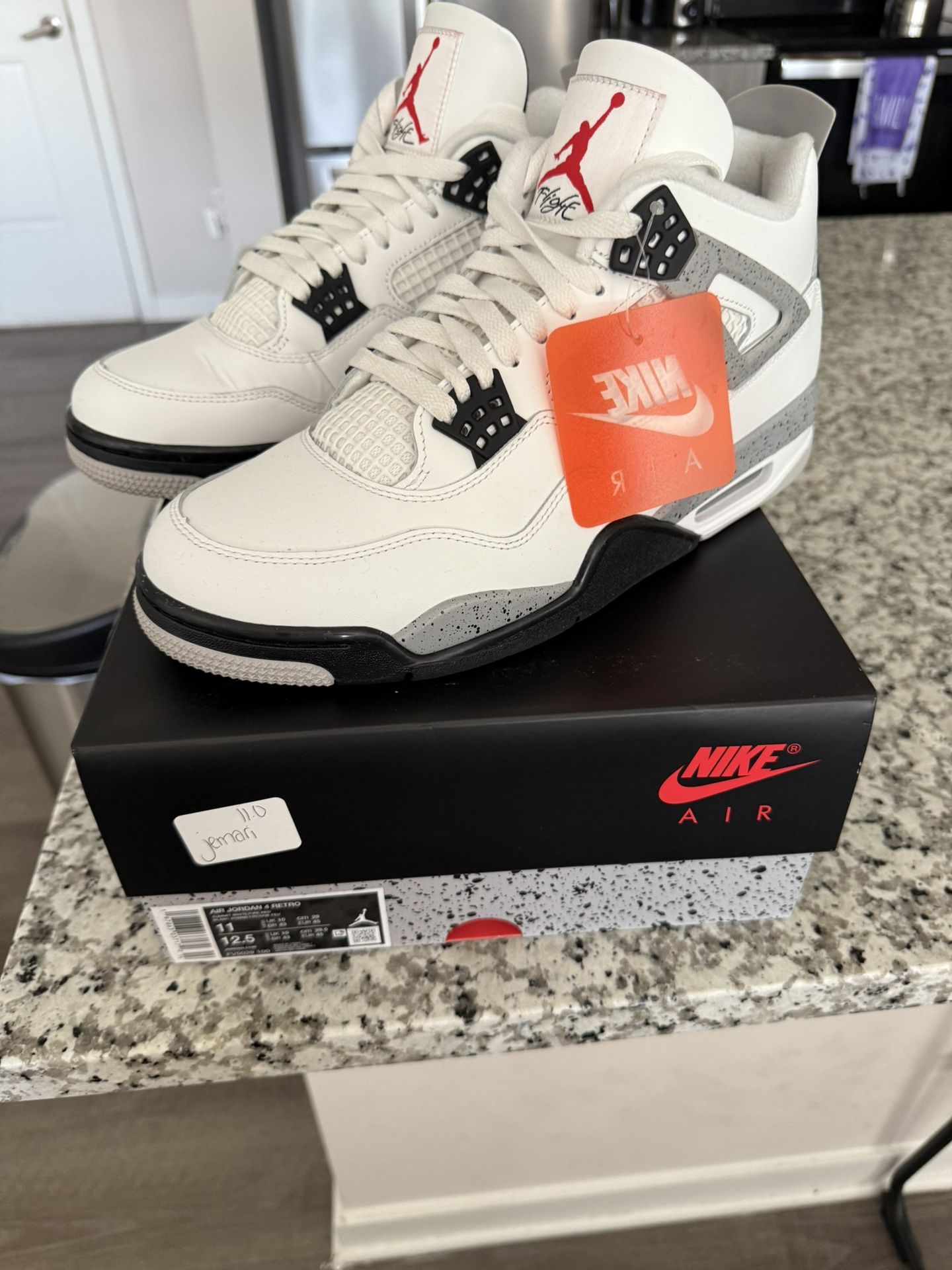 Jordan Cement 4s Size 11